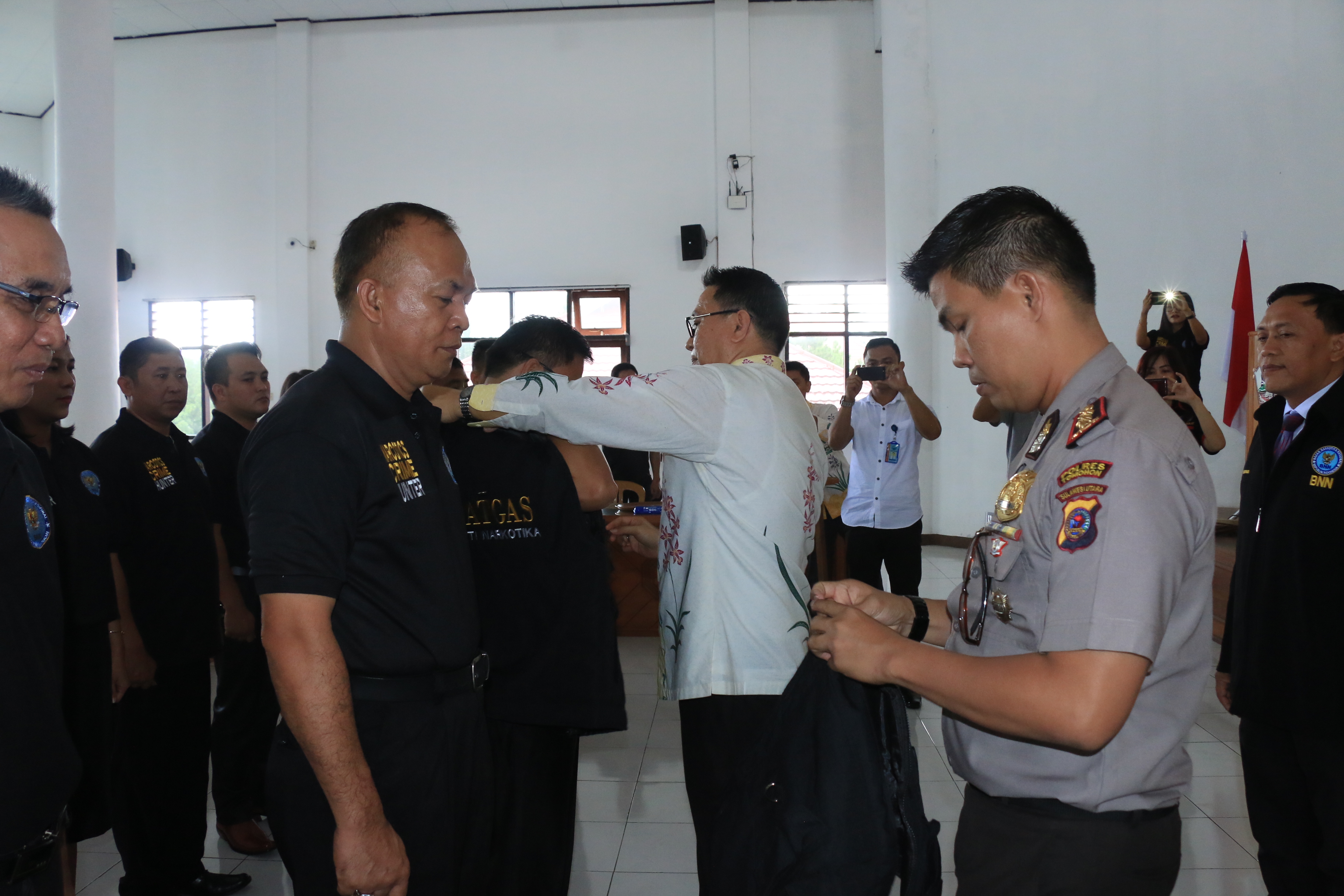 Intai Narkoba di Kota Perlintasan, Eman Lantik Satgas Ops TPN